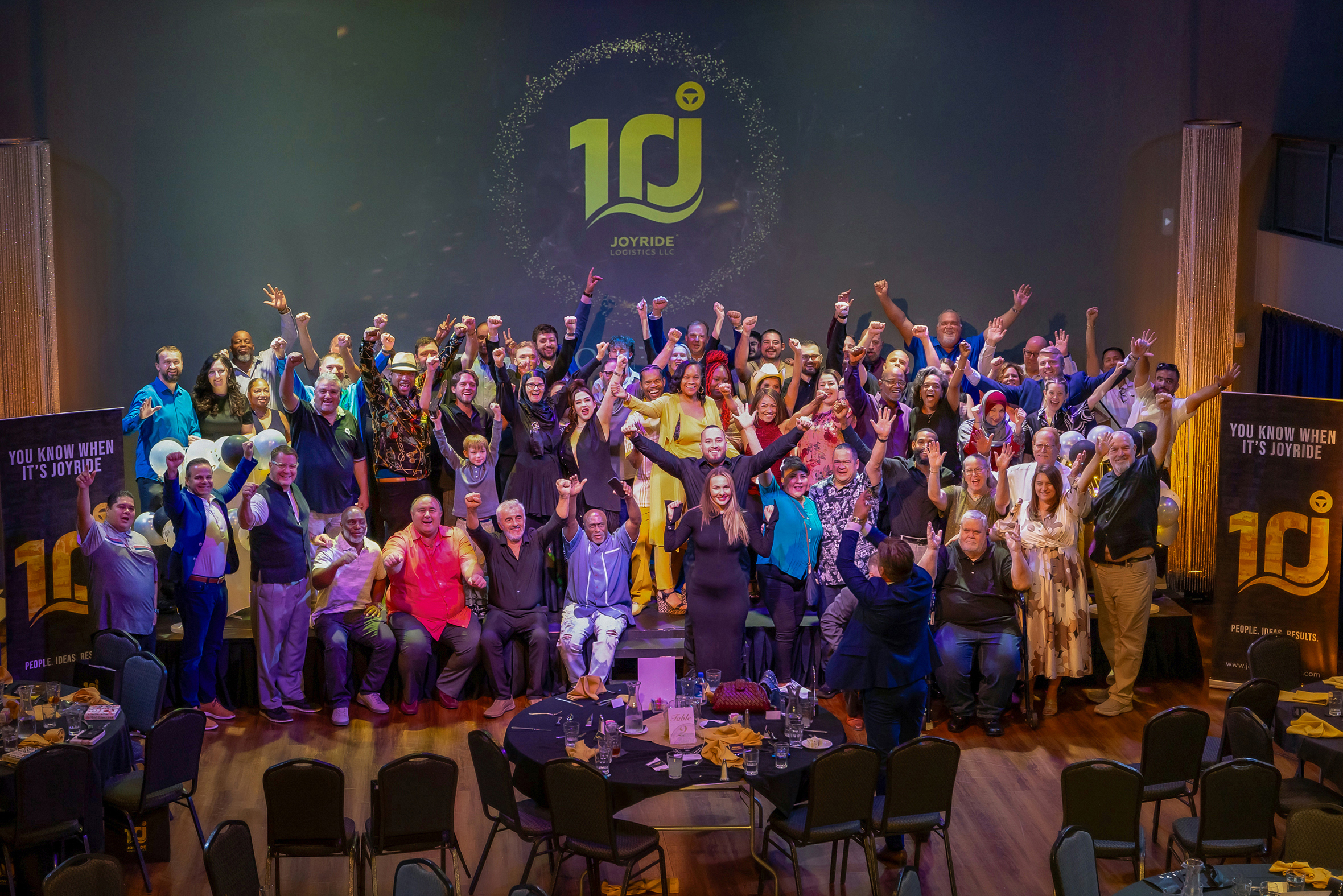 Behind the Scenes of JoyRide’s 10-Year Celebration: How Orior Media Delivered a Night to Remember