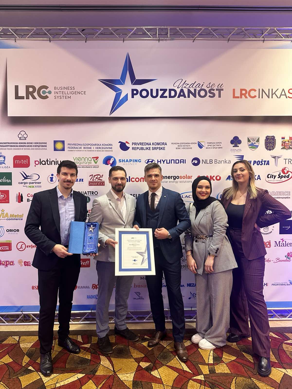 Orior Media Named “Star of Reliability” at Pouzdanost 2024